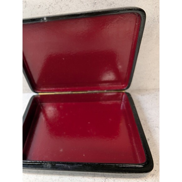 Hand-painted Russian lacquer box featuring Alphonse Mucha’s iconic “Zodiac” - Picture 6 of 10